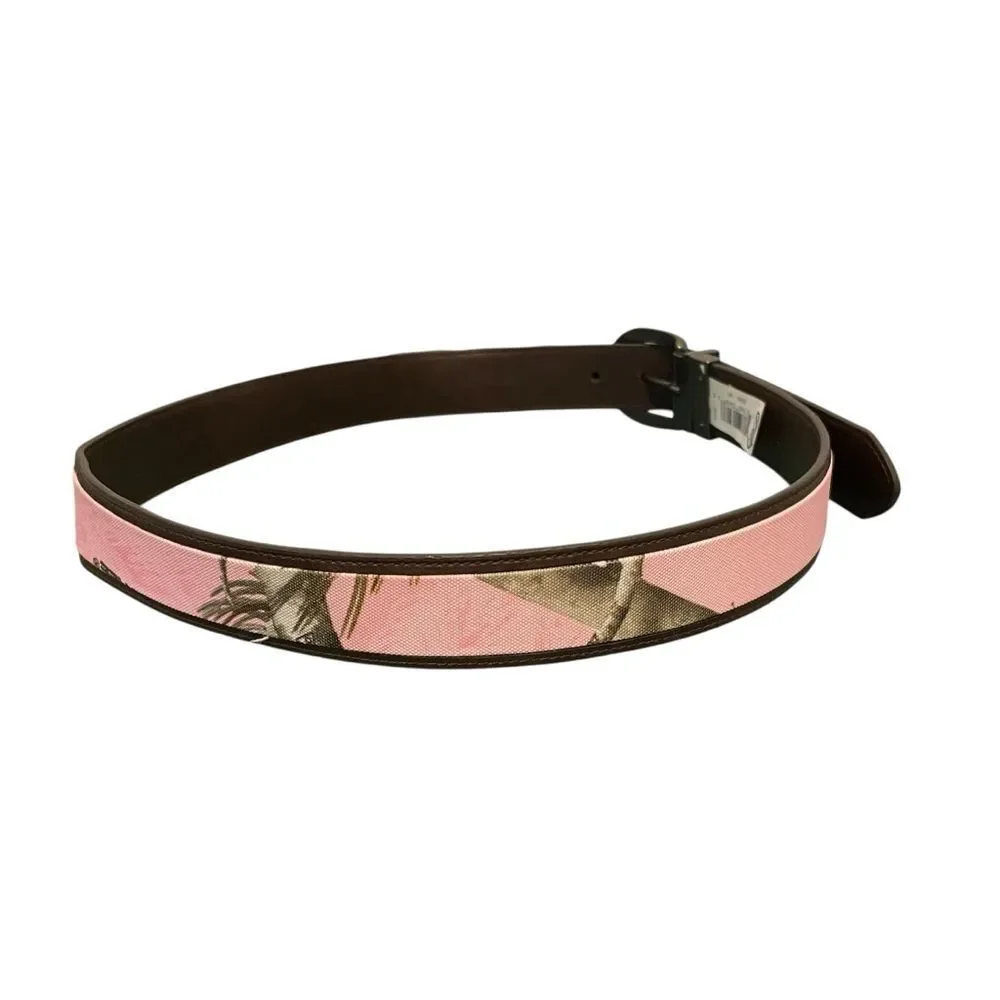 Browning Reversible Belt Pink‎ Green MED NWT